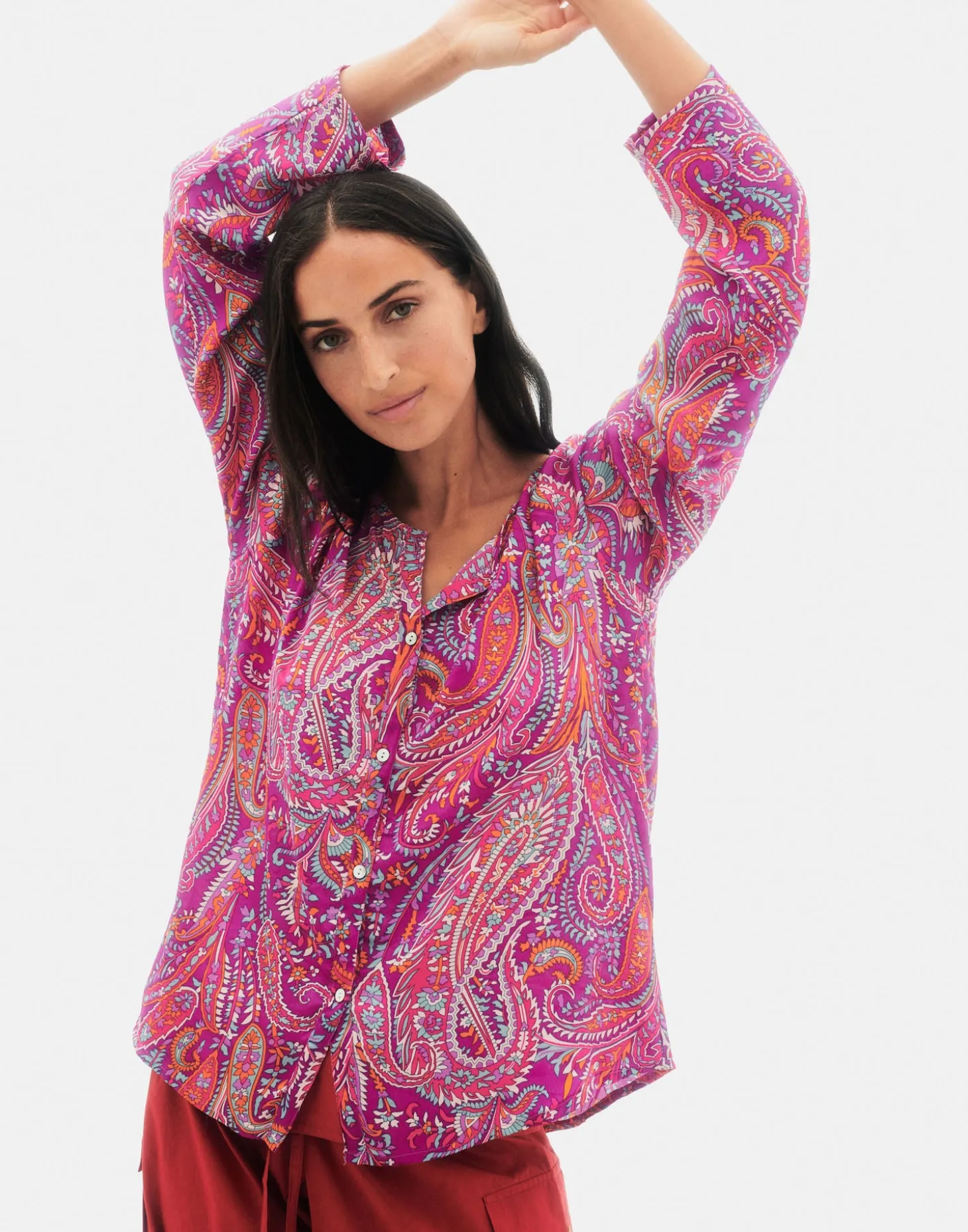 Camisa Paisley