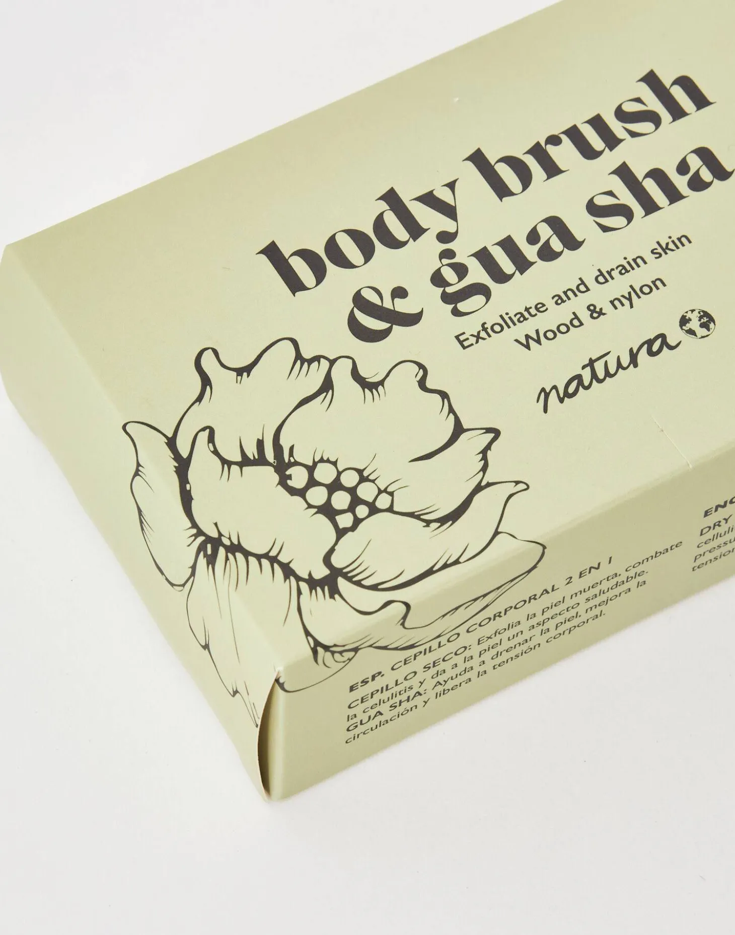 Cepillo Corporal Con Gua Sha