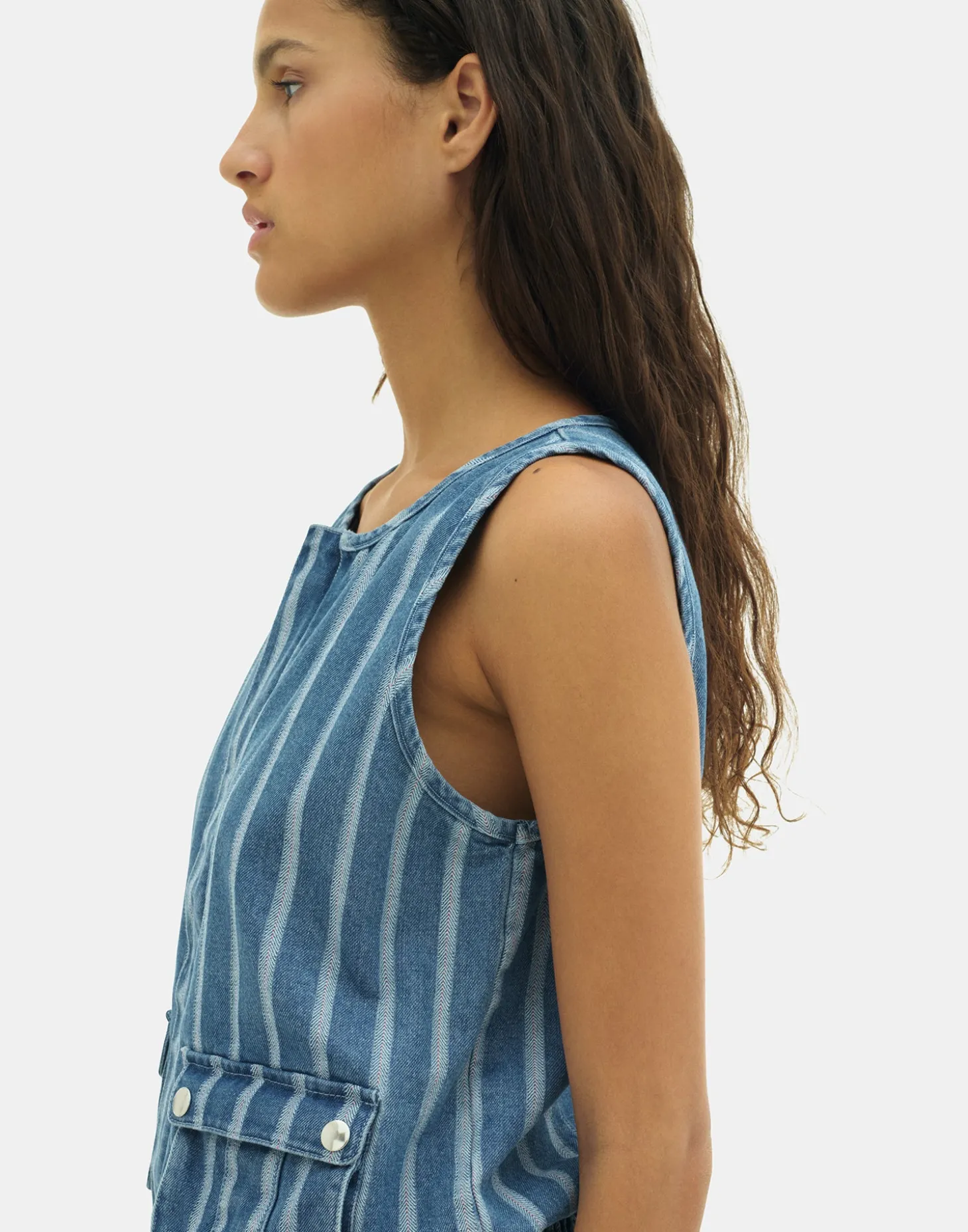 Chaleco Denim Neve