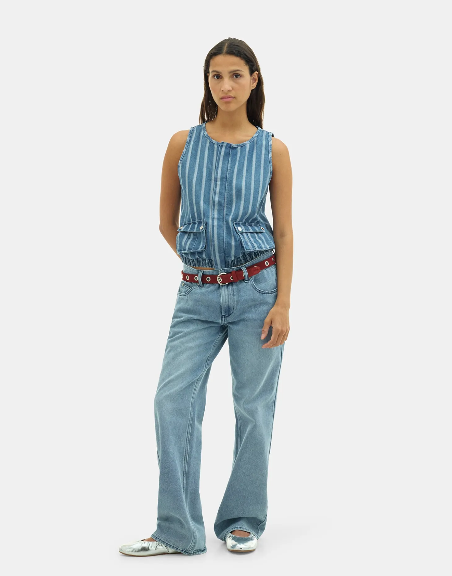 Chaleco Denim Neve