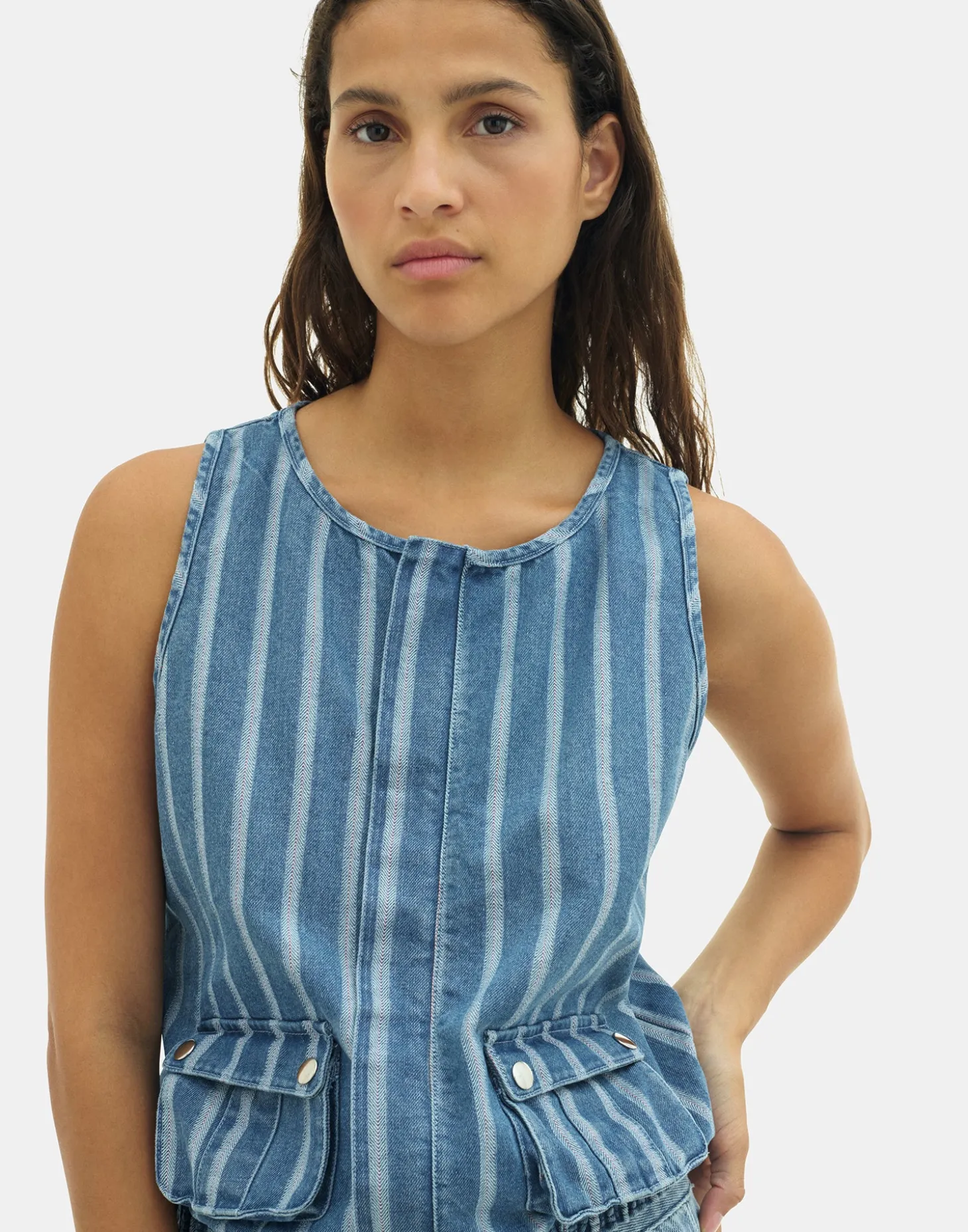 Chaleco Denim Neve