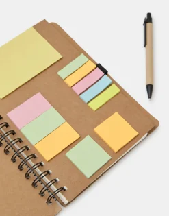 Cuaderno Con Notas Adhesivas