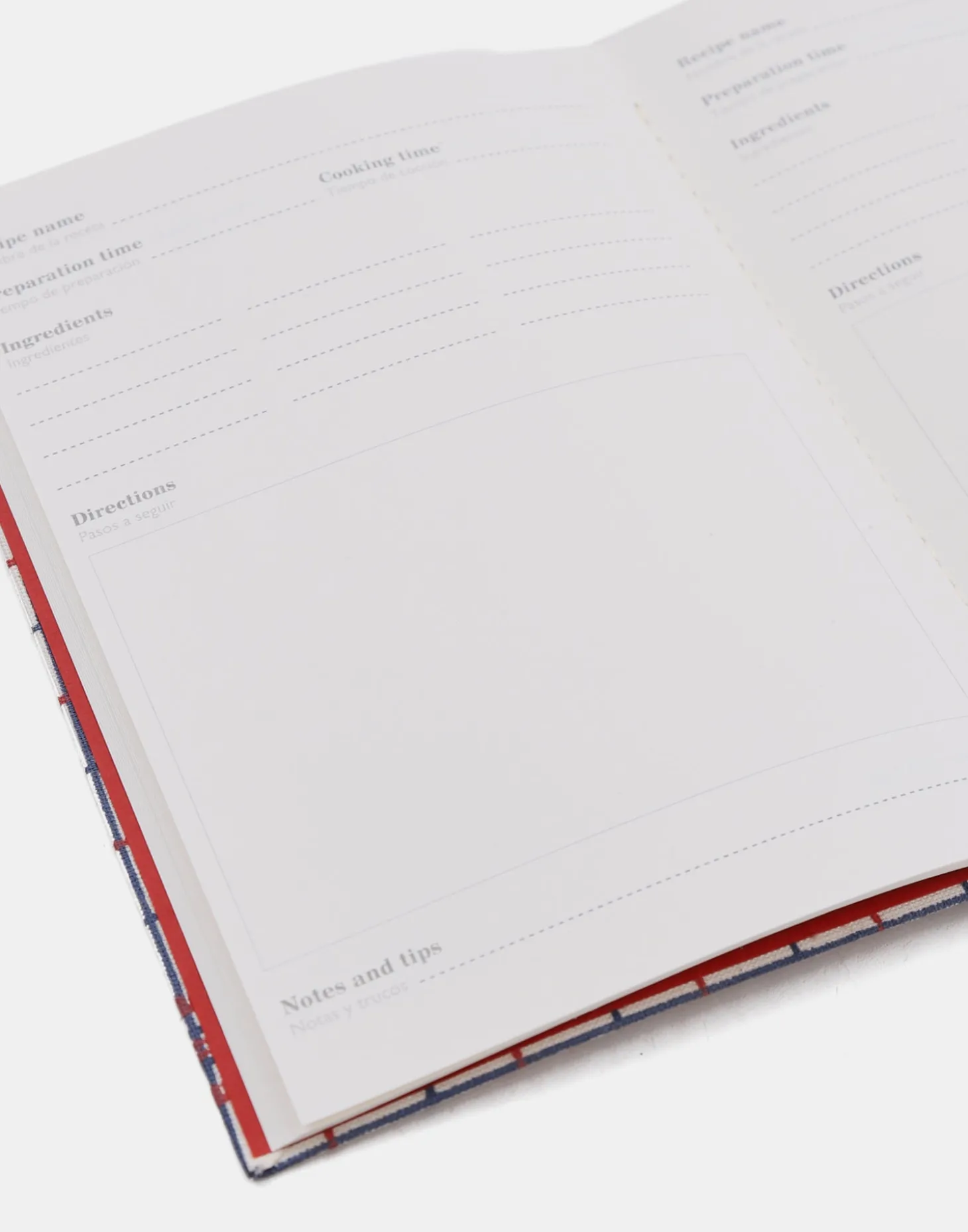 Cuaderno Recetas