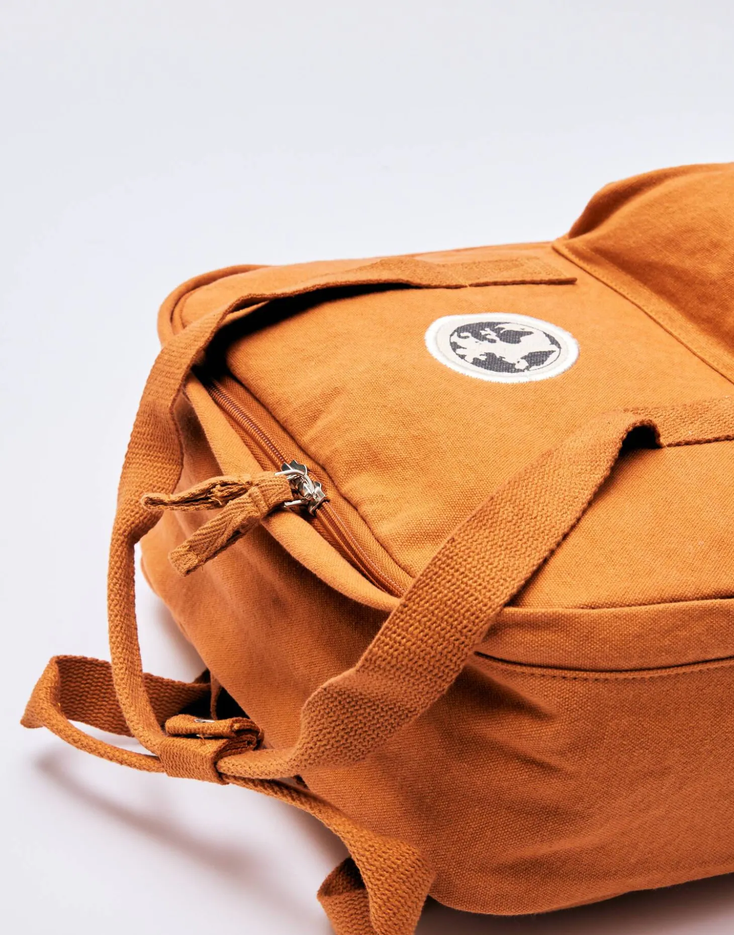 Mochila Cuadrada Canvas Lavado