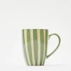 Taza Cerámica Rayas