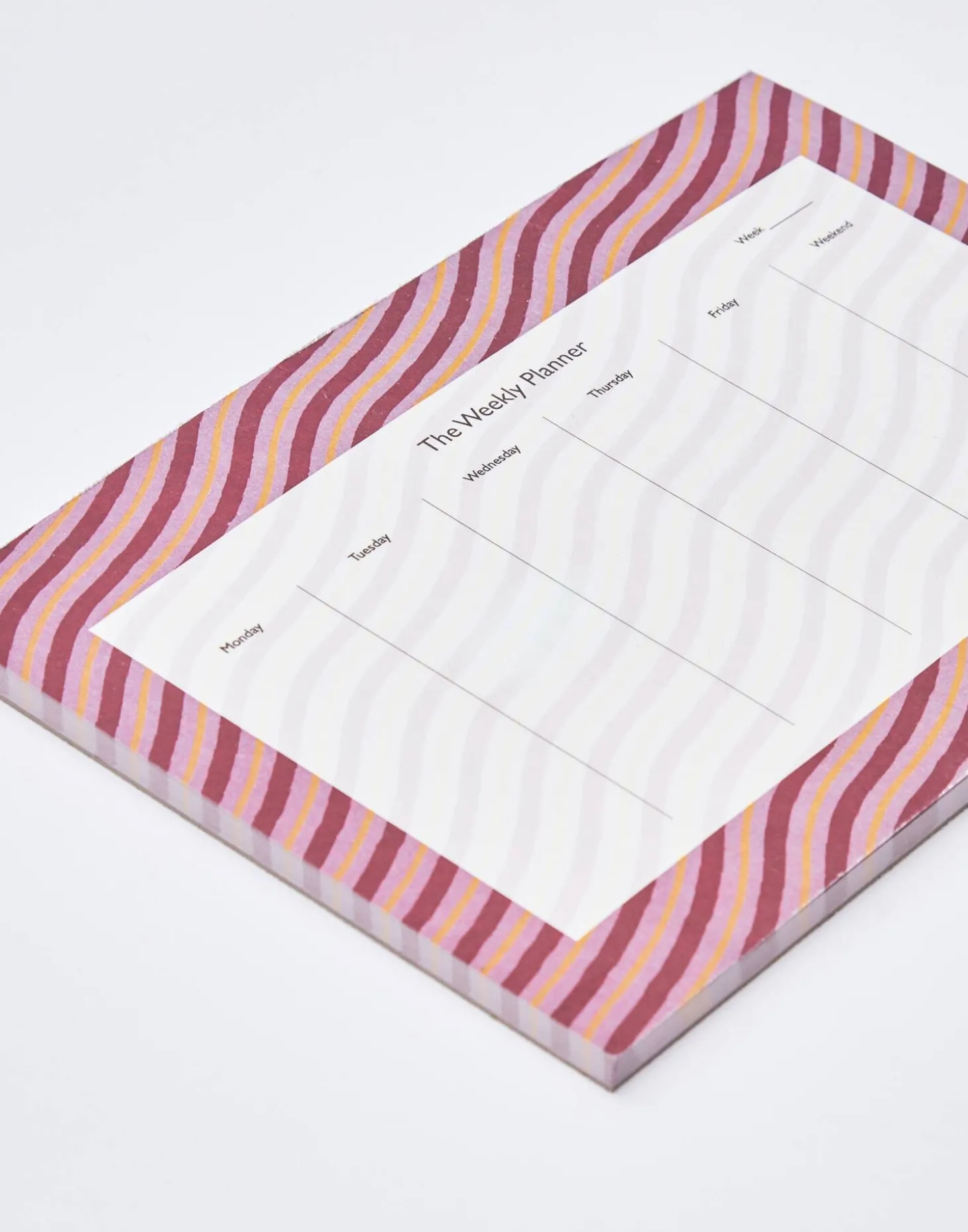 Weekly Planner Waves